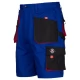 Pantaloni scurti Kastor, albastru-negru Pantaloni scurti Kastor, albastru-negru