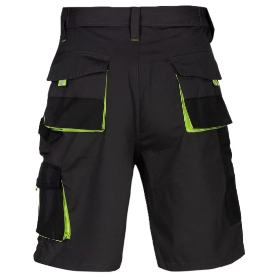 Pantaloni scurti Kastor, negru-verde