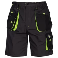 Pantaloni scurti Kastor, negru-verde Pantaloni scurti Kastor, negru-verde