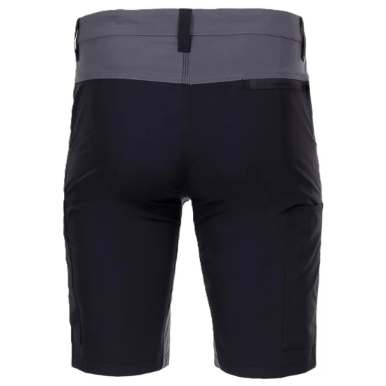 Pantaloni scurti foarte comozi si subtiri, 140g/m2, gri-negru Pantaloni scurti foarte comozi si subtiri, 140g/m2, gri-negru