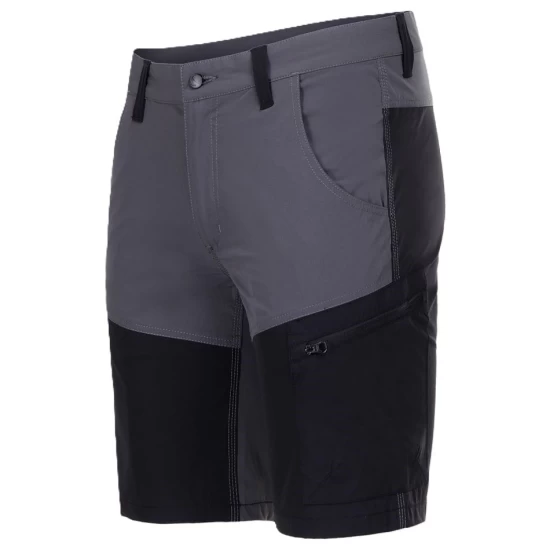 Pantaloni scurti foarte comozi si subtiri, 140g/m2, gri-negru Pantaloni scurti foarte comozi si subtiri, 140g/m2, gri-negru