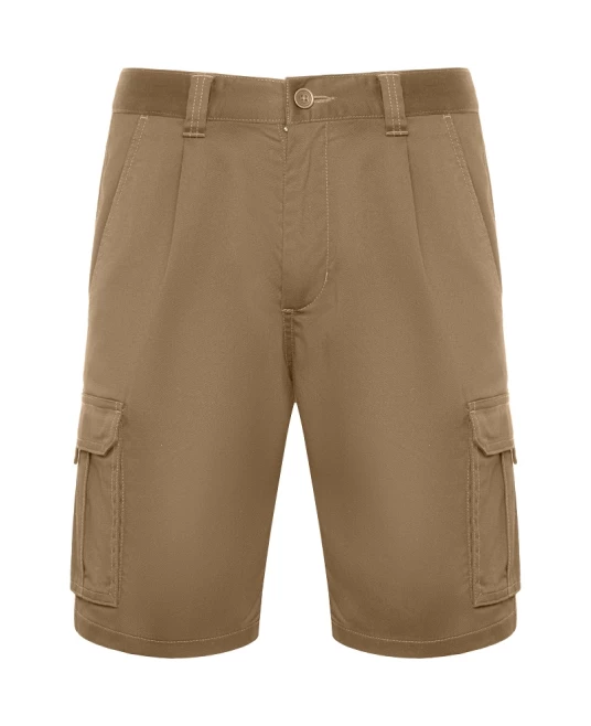 Pantaloni scurti comozi si rezistenti la uzura, elastan, Bej Pantaloni scurti comozi si rezistenti la uzura, elastan, Bej