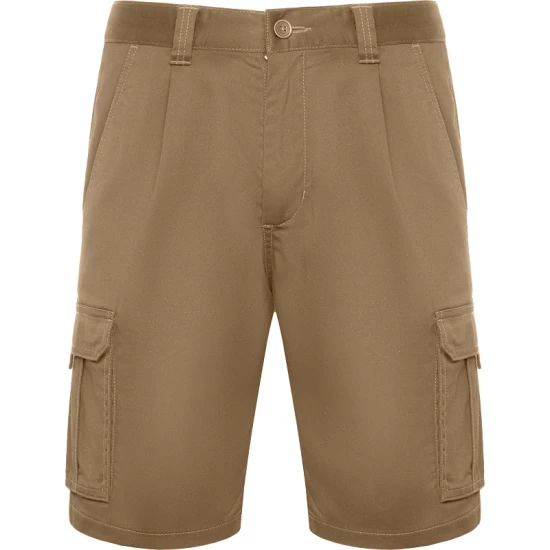 Pantaloni scurti comozi si rezistenti la uzura, elastan, Bej Pantaloni scurti comozi si rezistenti la uzura, elastan, Bej