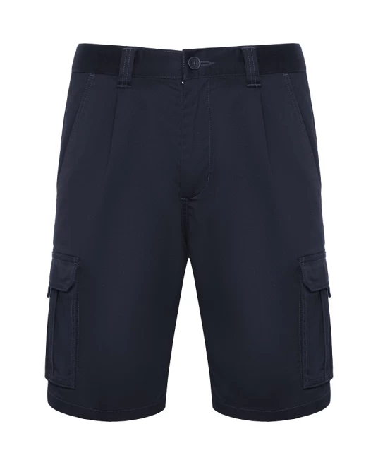 Pantaloni scurti comozi si rezistenti la uzura, elastan, Bleumarin Pantaloni scurti comozi si rezistenti la uzura, elastan, Bleumarin