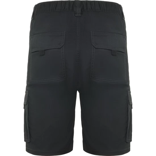 Pantaloni scurti comozi si rezistenti la uzura, elastan, Gri inchis Pantaloni scurti comozi si rezistenti la uzura, elastan, Gri inchis