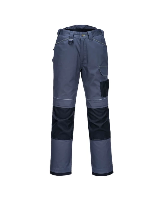 Pantaloni strech subtiri PW3 pentru Tehnic, 190g/m2, Gri/Negru Pantaloni strech subtiri PW3 pentru Tehnic, 190g/m2, Gri/Negru