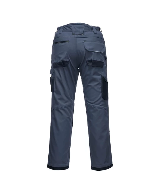 Pantaloni strech subtiri PW3 pentru Tehnic, 190g/m2, Gri/Negru Pantaloni strech subtiri PW3 pentru Tehnic, 190g/m2, Gri/Negru