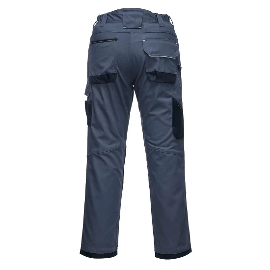 Pantaloni strech subtiri PW3 pentru Tehnic, 190g/m2, Gri/Negru Pantaloni strech subtiri PW3 pentru Tehnic, 190g/m2, Gri/Negru