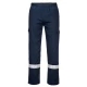 Pantaloni subtiri antistatici si ignifugi cu benzi reflectorizante, Navy Pantaloni subtiri antistatici si ignifugi cu benzi reflectorizante, Navy