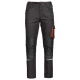Pantaloni de lucru tercot Kastor stretch, 250g/m2, negru/portocaliu Pantaloni de lucru tercot Kastor stretch, 250g/m2, negru/portocaliu