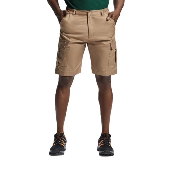 Pantaloni scurti de lucru, tercot, 200g/mp, Bej