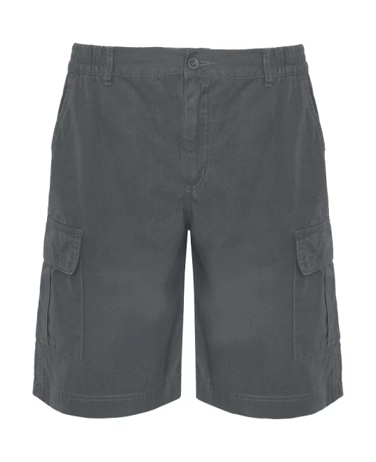 Pantaloni scurti de lucru, tercot, 200g/mp, Gri inchis Pantaloni scurti de lucru, tercot, 200g/mp, Gri inchis