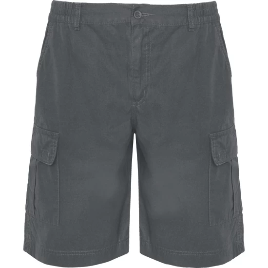 Pantaloni scurti de lucru, tercot, 200g/mp, Gri inchis Pantaloni scurti de lucru, tercot, 200g/mp, Gri inchis
