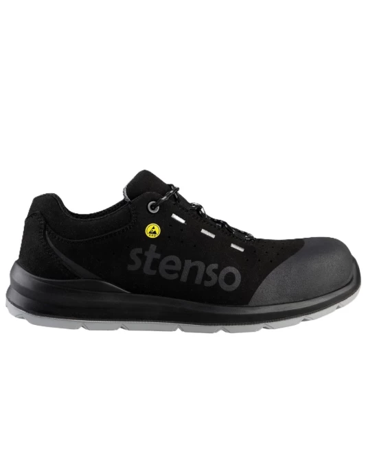 Pantofi de protectie S1PL ESD, bombeu compozit, negru Pantofi de protectie S1PL ESD, bombeu compozit, negru