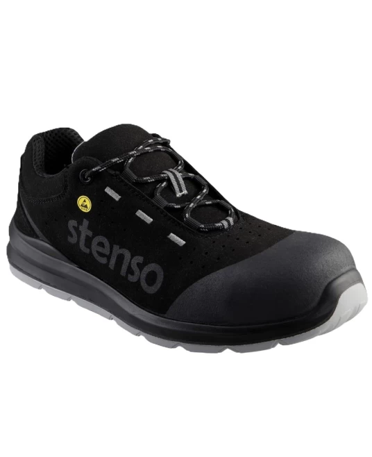 Pantofi de protectie S1PL ESD, bombeu compozit, negru Pantofi de protectie S1PL ESD, bombeu compozit, negru