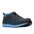 Pantofi de protectie S1PS ESD, inchidere cu rozeta, culoare Negru-albastru