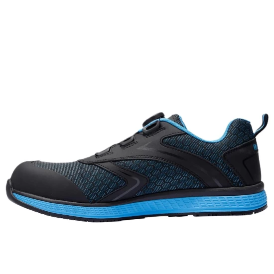 Pantofi de protectie S1PS ESD cu sistem de inchidere boa, Negru-albastru Pantofi de protectie S1PS ESD cu sistem de inchidere boa, Negru-albastru