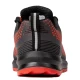 Pantofi de protectie S1P SR FO, bombeu metalic, lamela antiperforare, rosu-gri
