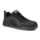 Pantofi de protectie S1P SR FO, bombeu metalic, lamela antiperforare, negru-gri