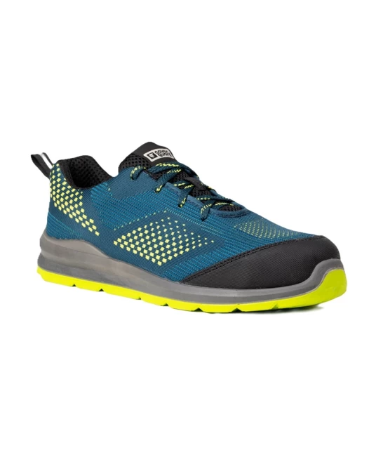 Pantofi de protectie S1P SR FO, model sport verde-galben Pantofi de protectie S1P SR FO, model sport verde-galben