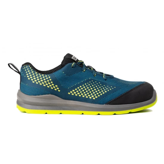 Pantofi de protectie S1P SR FO, model sport verde-galben Pantofi de protectie S1P SR FO, model sport verde-galben