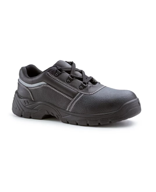 Pantofi de protectie S1P, bombeu metalic, negru Pantofi de protectie S1P, bombeu metalic, negru