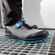 Pantofi de protectie sport S1PS ESD, sistem inchidere BOA, gri-albastru Pantofi de protectie sport S1PS ESD, sistem inchidere BOA, gri-albastru