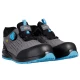 Pantofi de protectie sport S1PS ESD, sistem inchidere BOA, gri-albastru Pantofi de protectie sport S1PS ESD, sistem inchidere BOA, gri-albastru