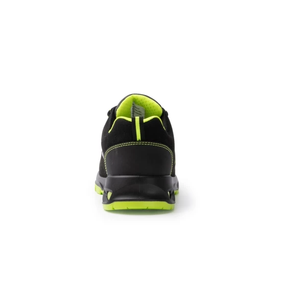 Pantofi de protectie S3S FO, bombeu fibra de sticla, negru-galben