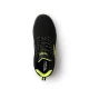 Pantofi de protectie S3S FO, bombeu fibra de sticla, negru-galben