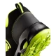 Pantofi de protectie S3S FO, bombeu fibra de sticla, negru-galben