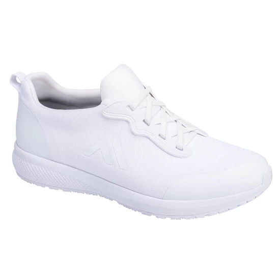 Pantofi de lucru albi fara bombeu, talpa foarte comoda, alb Pantofi de lucru albi fara bombeu, talpa foarte comoda, alb
