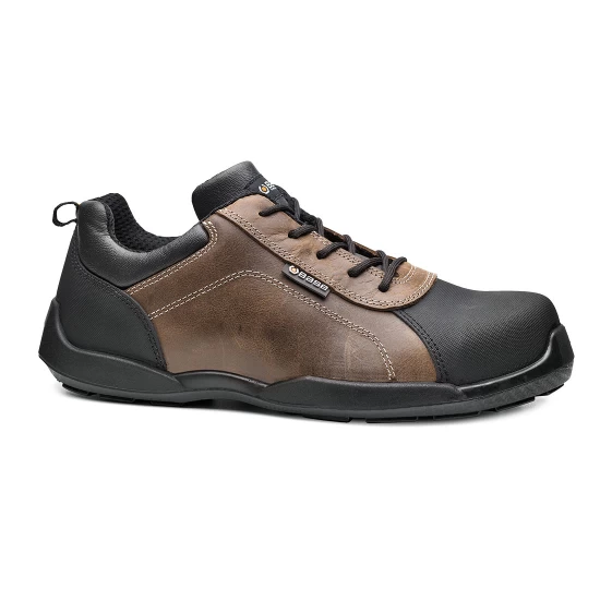 Pantofi de protectie Base Rafting S3 SRC, bombeu nemetalic, lamela din tesatura balistica, Maro/Negru Pantofi de protectie Base Rafting S3 SRC, bombeu nemetalic, lamela din tesatura balistica, Maro/Negru