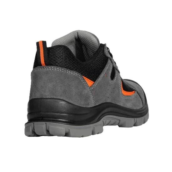 Pantofi de protectie S1, perforatii aerisire, gri-portocaliu Pantofi de protectie S1, perforatii aerisire, gri-portocaliu