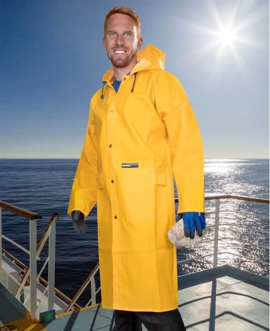 Pelerina impermeabila de ploaie, calitate premium, plavitex 350g/mp, galben