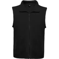 Vesta fleece unisex neagra 300g/m² – calduroasa si confortabila Vesta fleece unisex neagra 300g/m² – calduroasa si confortabila