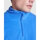 Fleece unisex cu fermoar scurt, 155 g/m2, albastru royal Fleece unisex cu fermoar scurt, 155 g/m2, albastru royal