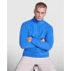 Fleece unisex cu fermoar scurt, 155 g/m2, albastru royal Fleece unisex cu fermoar scurt, 155 g/m2, albastru royal