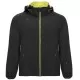 Jacheta softshell cu gluga, negru Jacheta softshell cu gluga, negru
