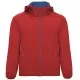 Jacheta softshell cu gluga, rosu Jacheta softshell cu gluga, rosu