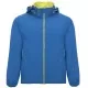 Jacheta softshell cu gluga, albastru royal