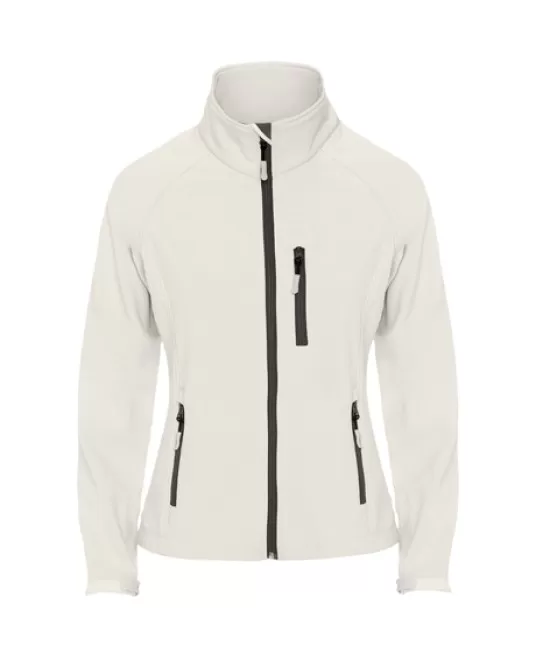 Jacheta softshell femei, alb Jacheta softshell femei, alb