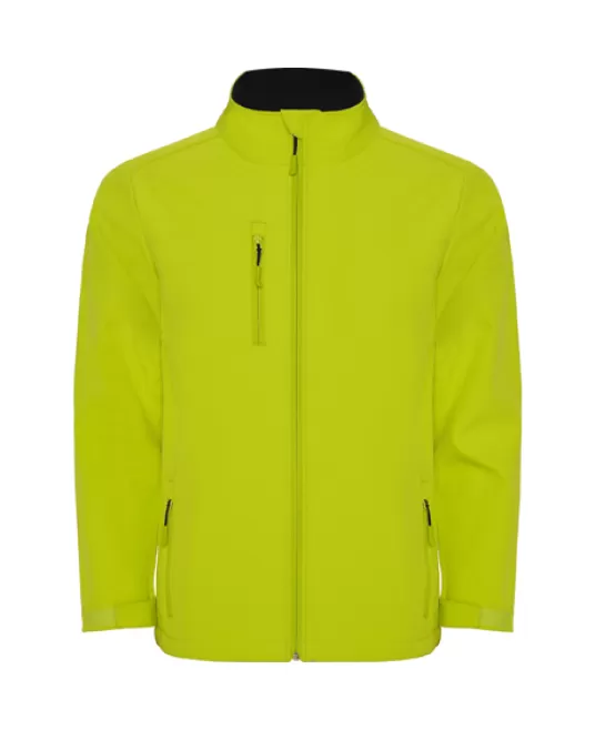 Jacheta softshell barbati, verde lime Jacheta softshell barbati, verde lime