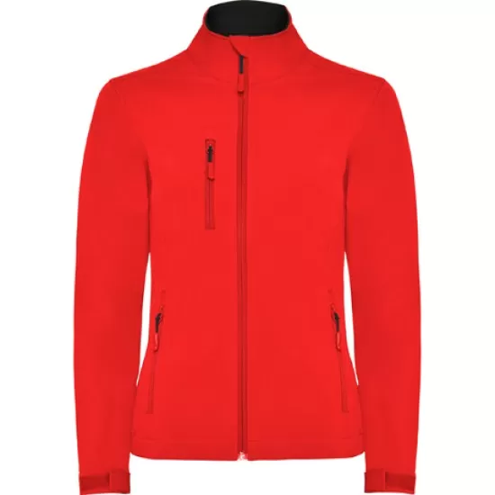 Jacheta femei softshell rosu