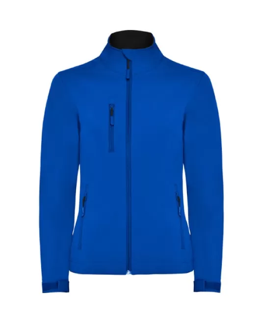 Jacheta femei softshell albastru royal Jacheta femei softshell albastru royal
