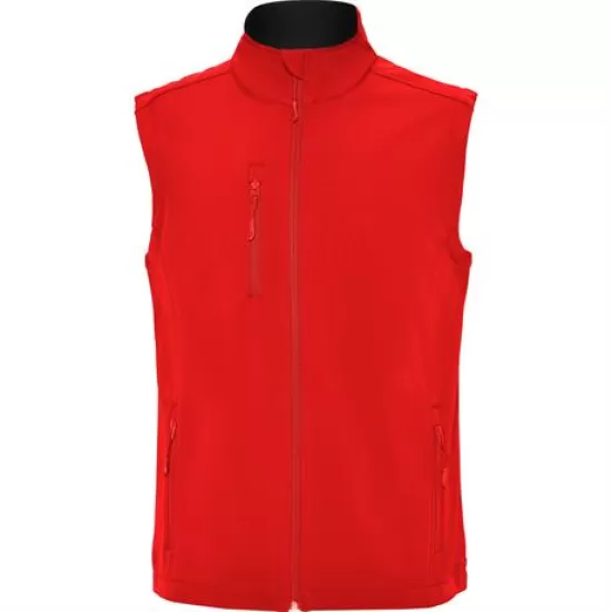 Vesta de lucru softshell barbati, rosu Vesta de lucru softshell barbati, rosu