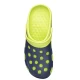 Saboti PVC cu talpa antialunecare, verde-albastru Saboti PVC cu talpa antialunecare, verde-albastru