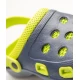 Saboti PVC cu talpa antialunecare, verde-albastru Saboti PVC cu talpa antialunecare, verde-albastru