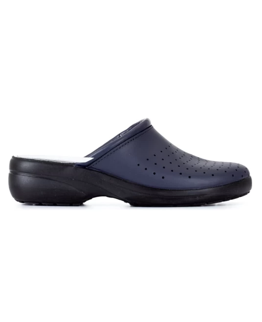 Saboti de lucru bleumarin fara bareta, model unisex Saboti de lucru bleumarin fara bareta, model unisex