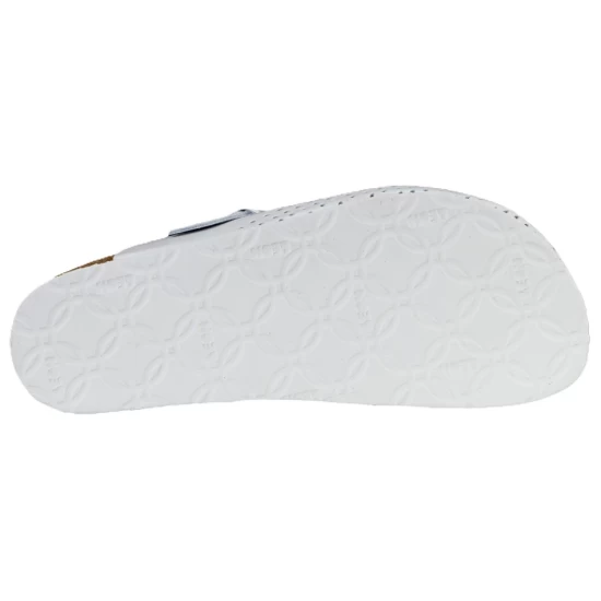 Saboti de lucru O1, de dama, fara bareta, talpa anatomica, albi Saboti de lucru O1, de dama, fara bareta, talpa anatomica, albi